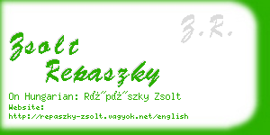 zsolt repaszky business card